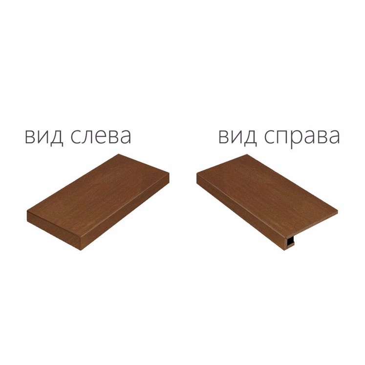 Italon Surface Corten Scalino Angolare Sinistro 120 (Италон Серфейс Кортен)