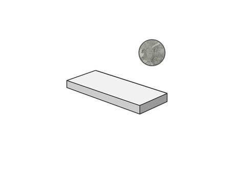 Italon Charme Extra Floor Project Silver Scalino 120 Angolare Sx (Италон Шарм Экстра Флор Проджект Силвер Ступень 120 Угловая Левая)