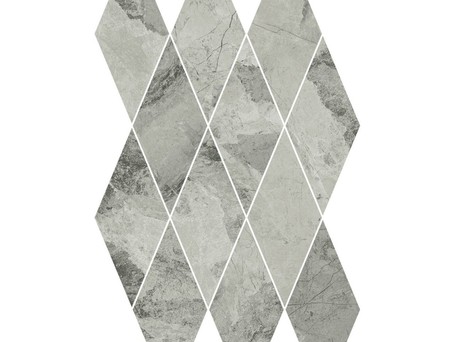 Italon Charme Extra Floor Project Silver Mosaico Diamond (Италон Шарм Экстра Флор Проджект Силвер Мозаика Даймонд)