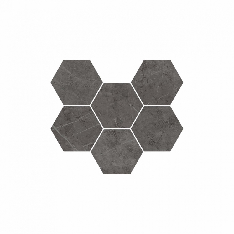 Italon Charme Evo Antracite Mosaico Hexagon (Италон Шарме Эво Антрацит)